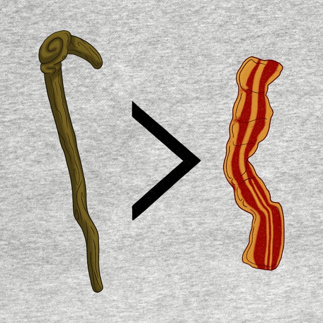 My Stick Is Better Than Bacon by Ian Moss Creative